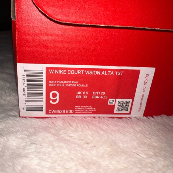 Nike Court Vision Alta Txt Women's Platform Sneakers - Picture 7 of 7